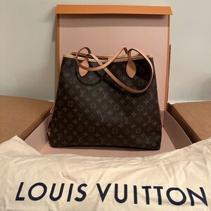 Louis Vuitton GM Neverful Classic Brown Monogram Tote